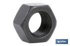 Hex. Nut C.8 Whitworth Black - Cofan