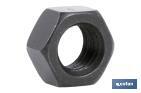 Hex. Nut C.8 SAE Black - Cofan