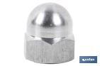 CAP NUTS STAINLESS STEEL A-2