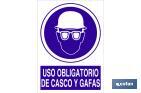 USO OBRIGATÓRIO DE CAPACETE E ÓCULOS