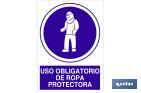 Uso obrigatório de roupa de proteção - Cofan