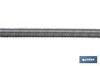 Threaded rod, 1 meter, left, zinc plated - Cofan