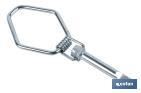 LINCH PIN WITH SPRING | FASTENER FOR IMPLEMENTS AND AGRICULTURAL MACHINERY