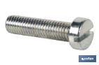 SCREW, DIN 84, ZINC PLATED