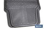 Alfombrillas de PVC universales para coche | Set de 4 alfombras | Antideslizantes y ajustables - Cofan