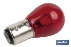 Lampe à 2 ergots centrés de 12 V | Douille de type BAY15d | Ampoule P21/5W | Plusieurs couleurs - Cofan