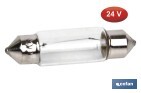 LÁMPARA PLAFONIER C5W 24 V | MEDIDA: 11 X 38 MM