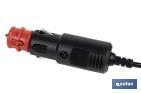Orange flashing rotating light | ECE R65 Certification | For 12/24V stand with magnet and screw | IP rating: IP66 - Cofan