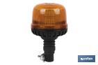 POLE MOUNT BEACON WITH ORANGE STROBE FLASH | CLASS 1 | ECE R65 CERTIFICATION | FOR 12/24V FLEXIBLE STAND | IP RATING: IP66