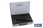 Assorted drill bits case HSS - Cofan