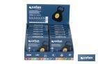 Présentoir pour petites lampes de poche Cob Led rechargeables | Il comprend 12 unités - Cofan