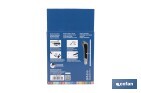 Expositor de cúteres de aluminio | Incluye 12 cúteres profesionales | Disponible en diferentes medidas - Cofan