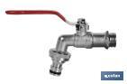 Robinet à levier | Différentes dimensions | Convient pour tuyau | PN : 25 bars - Cofan