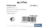 Bouchon de fermeture - Cofan
