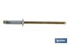Rivets acier protection zinguée - Cofan