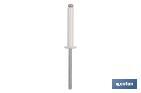 RIVETS ALU STANDARD BLANC