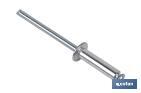 Rivets alu fleur - Cofan