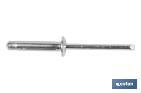 Rivets alu trefle - Cofan