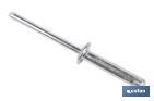 Rivets alu trefle - Cofan