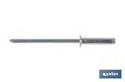 Rivets fraises alu standard 120º - Cofan