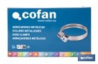 Fascette metalliche INOX A-2 Banda 12mm - Cofan