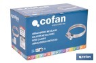 Fascette metalliche INOX A-2 Banda 12mm - Cofan
