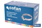 Fascette metalliche INOX A-2 Banda 12mm - Cofan