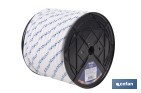 Cuerda Trenzada Polipropileno | Formato: Rollo pequeño | Color: Blanco y Azul - Cofan