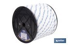 Cuerda Trenzada Polipropileno | Formato: Rollo pequeño | Color: Blanco y Azul - Cofan