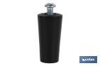 PVC Buffer Stopper for Roller Shutters | Size: 40mm | M6 screw included | Available in different colours - Cofan