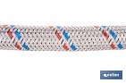Conexión flexible con rosca macho-hembra | Conexión M1/2" x H1/2" DN13 G1/2" |  Manguera flexible de acero inoxidable | Disponible en diferentes longitudes - Cofan