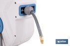 Enrollador Automático de Manguera de Aire | Neumática | Longitud: 15 m | Diámetro: 15 mm - Cofan