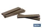 Boîte d'agrafes | Pour Agrafeuse Pneumatique | Modèle 90/38mm | 3000 unités | Agrafes pour Agrafeuse à Air à Pression - Cofan