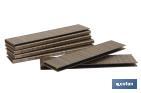 Boîte d'agrafes | Pour Agrafeuse Pneumatique | Modèle 90/38mm | 3000 unités | Agrafes pour Agrafeuse à Air à Pression - Cofan