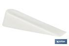 CALES POUR LES CARRELAGES PROFESSIONNELS | PACK DE 250 UNITÉS EN COULEUR BLANCHE | DIMENSION : 5 MM