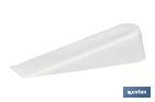 Cales pour les carrelages professionnels | Pack de 250 unités en couleur blanche | Dimension : 5 mm - Cofan