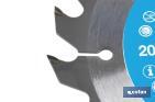 Circular saw blade | Suitable for cutting wood | Available in different teeth | Available in wide range of sizes - Cofan