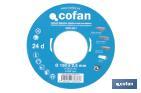 Circular saw blade | Suitable for cutting wood | Available in different teeth | Available in wide range of sizes - Cofan