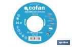 Circular saw blade | Suitable for cutting wood | Available in different teeth | Available in wide range of sizes - Cofan