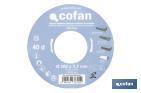 Mitre saw blade | Suitable for cutting wood | Available in different teeth | Available in different sizes - Cofan