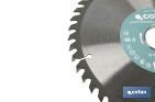 Mitre saw blade | Wood cutting disc with tips | Hard metal tipped saw blade | Available with different number of teeth and in various sizes - Cofan