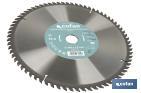 Mitre saw blade | Wood cutting disc with tips | Hard metal tipped saw blade | Available with different number of teeth and in various sizes - Cofan