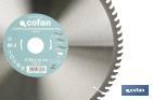 Mitre saw blade | Wood cutting disc with tips | Hard metal tipped saw blade | Available with different number of teeth and in various sizes - Cofan