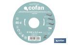 Mitre saw blade | Wood cutting disc with tips | Hard metal tipped saw blade | Available with different number of teeth and in various sizes - Cofan