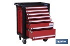 Carro Herramientas 7 cajones Mod.Security - Cofan