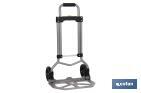 Folding steel hand truck | Non-slip bottom plate | Size: 365 x 380 x 960mm
 - Cofan