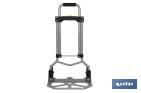 Folding steel hand truck | Non-slip bottom plate | Size: 365 x 380 x 960mm
 - Cofan