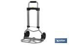 Folding steel hand truck | Non-slip bottom plate | Size: 365 x 380 x 960mm
 - Cofan