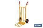 Folding sack truck with large toe plate | Load capacity: 300kg | Weight: 12kg | Size: 1,160 x 510 x 780mm - Cofan