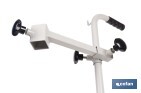 Carretilla portabidones | Ruedas de poliuretano con rodamientos y nylon | Mango acolchado | Ideal para talleres e industria | Adecuada para bidones de 60 litros - Cofan